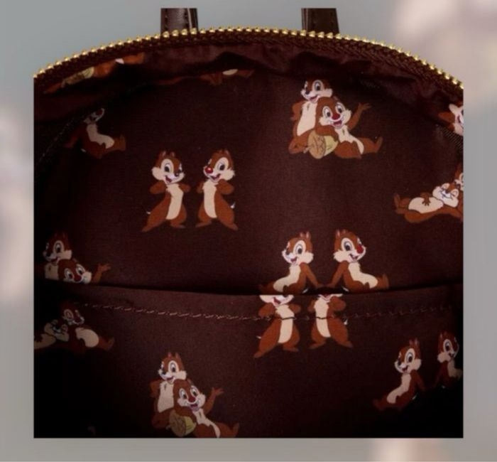 Loungefly Mini Sac A Dos Chip And Dale Tic Et Tac Quilted - photo numéro 4