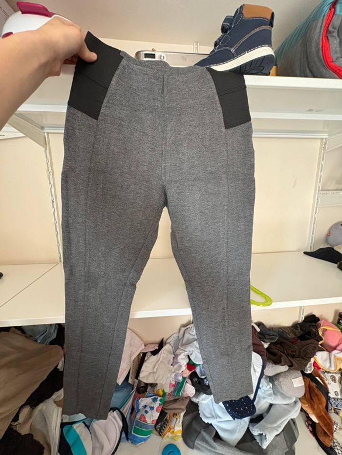 Legging gris et noir