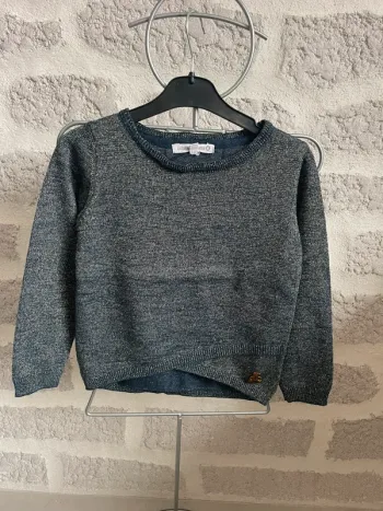 Pull léger printemps fille lulu castagnette 6 ans dorée