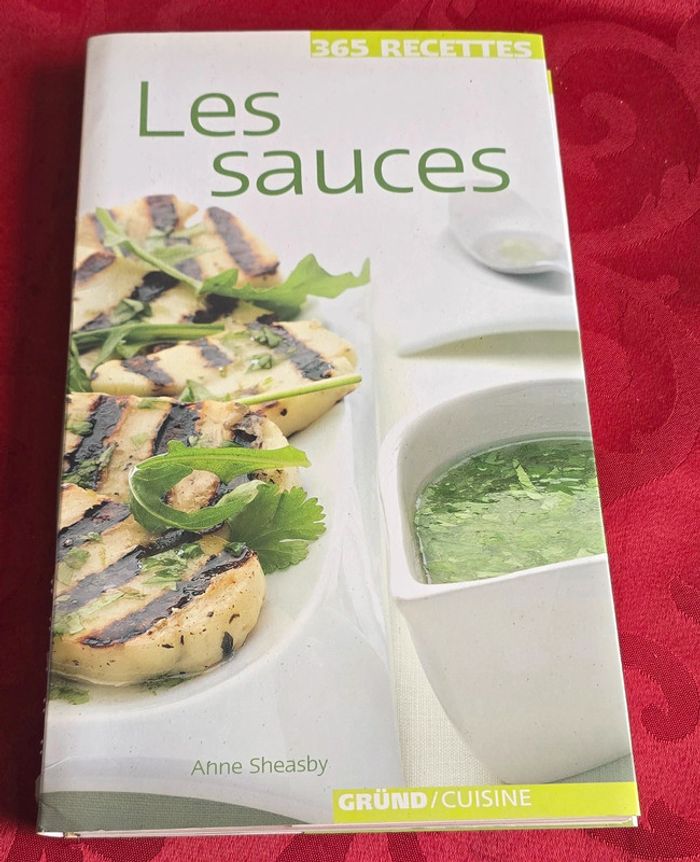 Livre recettes sur les sauces