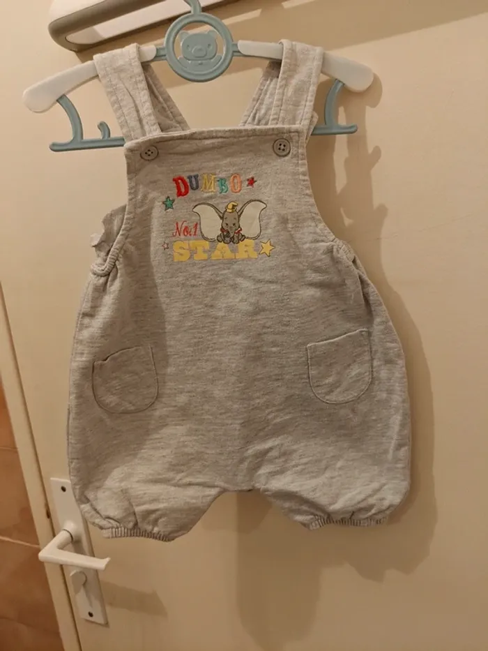 Salopette courte 9 mois (74cm)