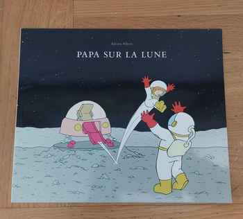 Papa sur la Lune - l'école des loisirs 