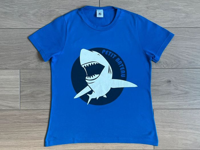 Lot de 7 t-shirts sérigraphiés Petit bateau T-10 ans - photo numéro 7