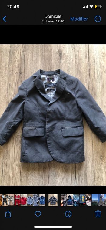 Veste de costume garçon