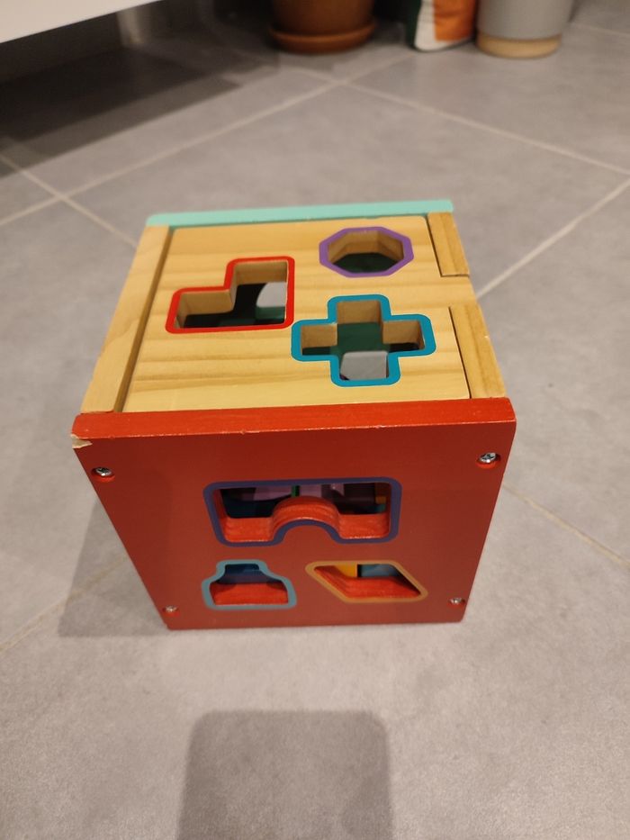 Jeu d'encastrement en bois - photo numéro 3