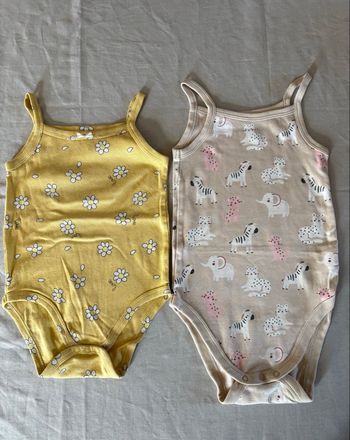 Lot de 2 bodys fille 