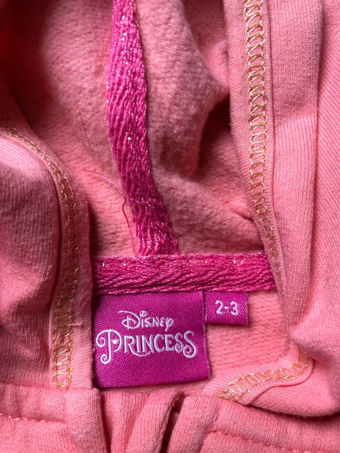Gilet capuche princesse disney - photo numéro 3