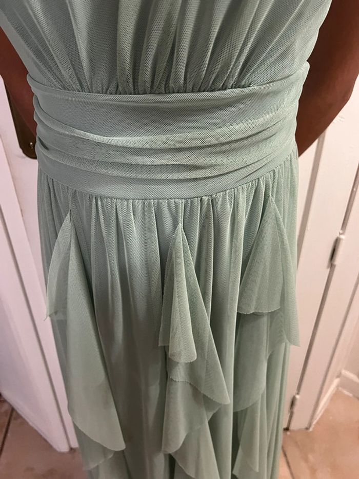 Robe vert sauge taille S/M - photo numéro 4