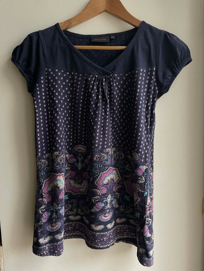 T shirt manches courtes "Kiabi" T 34/36 - photo numéro 1