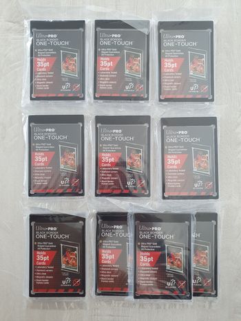 Lot de 10 One Touch Black Border 35 pt Ultra Pro 