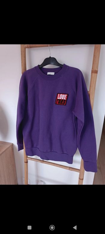 Pull Sandro violet taille 1