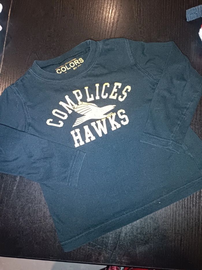 Tee shirt manches longues 4 ans