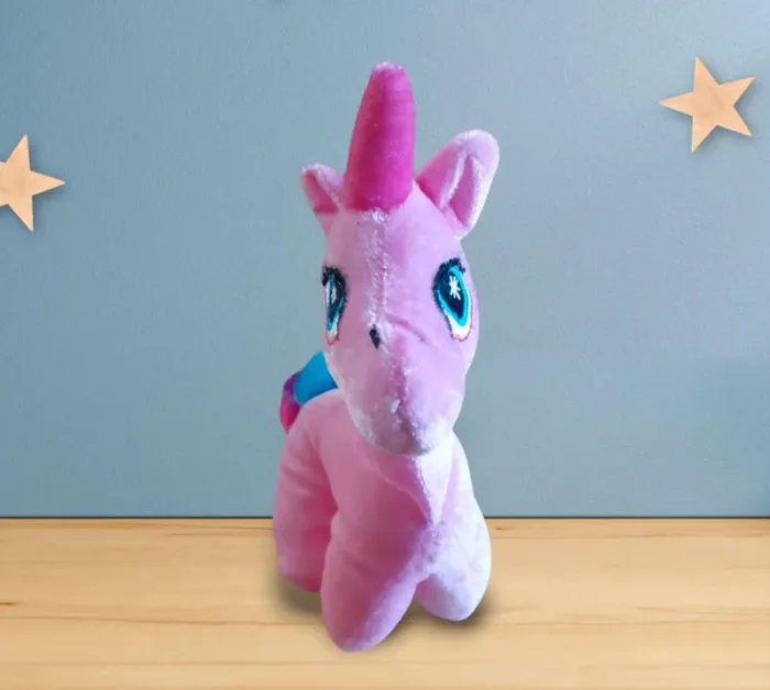 Peluche licorne en très bon état - photo numéro 2