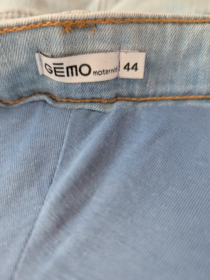 Short en jean de grossesse Gémo 44 - photo numéro 3