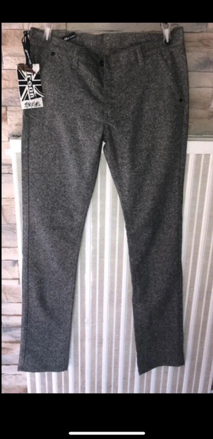 Pantalon gris chiné, orson