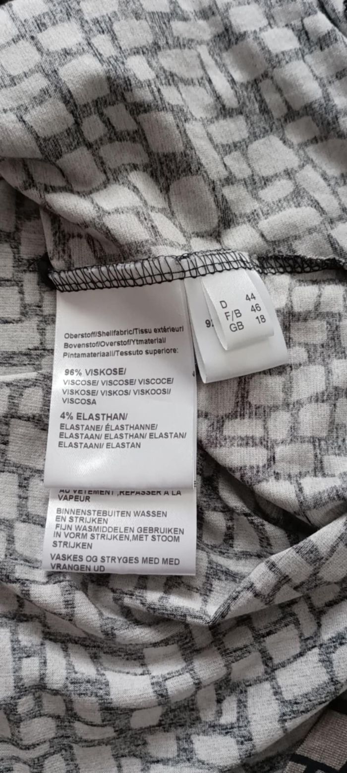 Chemise imprimée manches 3/4 "Efixelle" Taille 46 - photo numéro 4