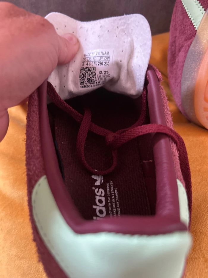 Baskets Adidas Gazelle Bordeaux - photo numéro 4