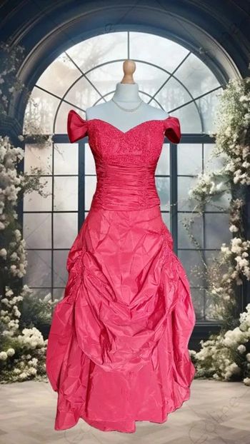 Robe de mariée rouge inspiration vintage, taille m, Alexis Mariage