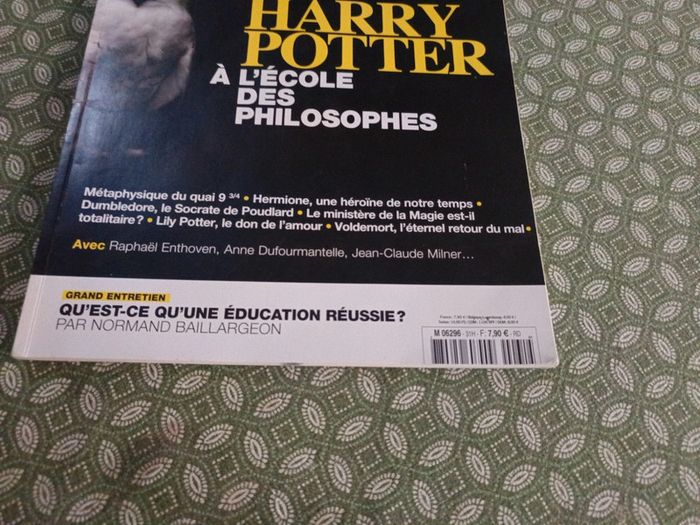 Magazine Harry Potter Philosophie ( HS) - photo numéro 3