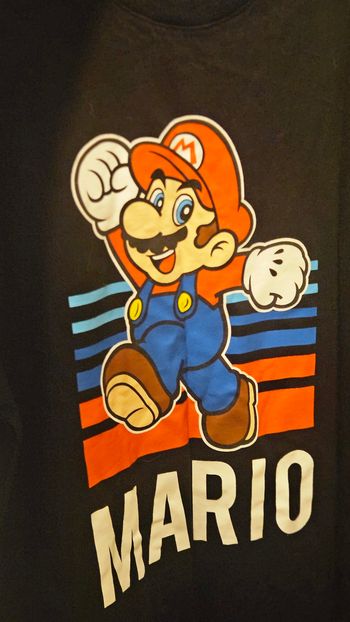 Tee shirt mario