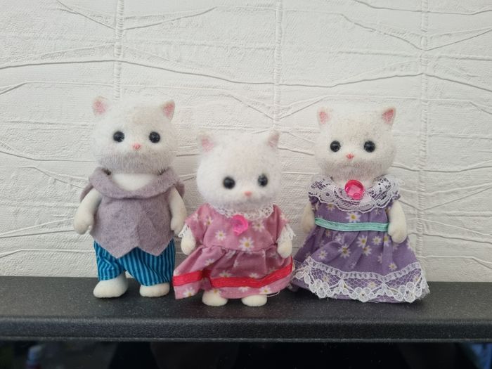 Sylvanian families 5216 famille chat persan