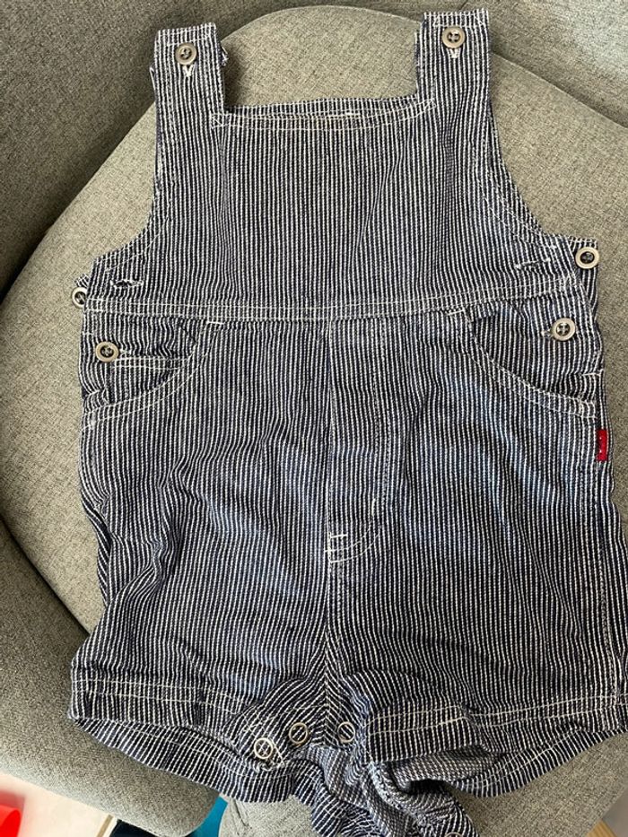 Salopette short catimini 9 mois