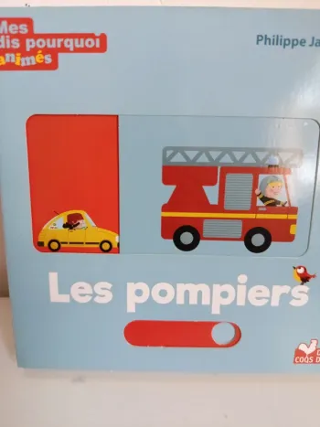 Livre animé les pompiers