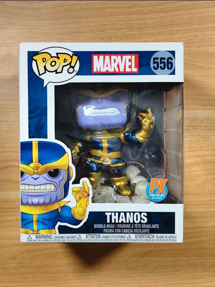 Lot 2 Funko Pop! Thanos With Throne #331 & Thanos #556 - photo numéro 6