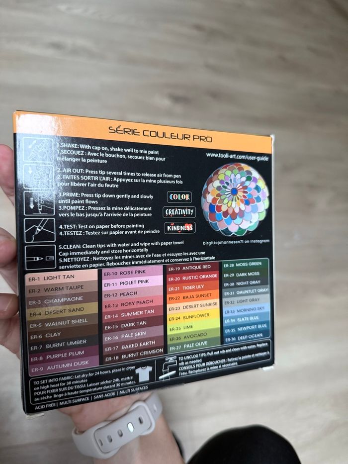 Boite Feutres Tooli Art EarthTones XF - photo numéro 2