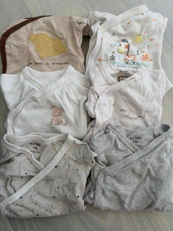 Body ouverture à l’avant manche longue 