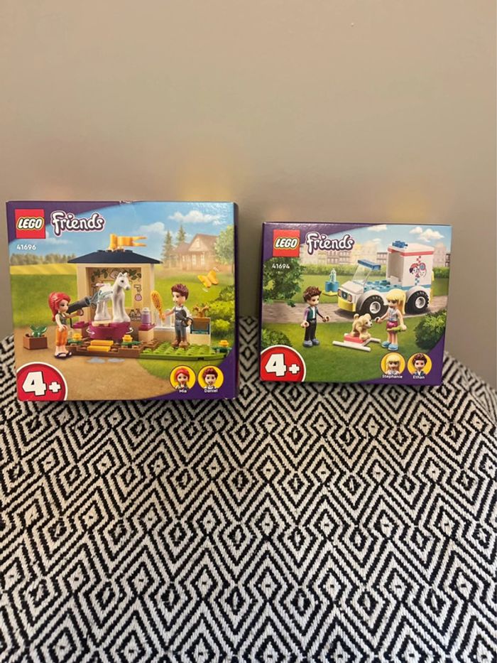 Lego Friends - pack 2 de jeu de construction - 4 ans et +