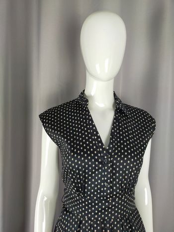 Robe noire à motifs – Promod – Taille 36