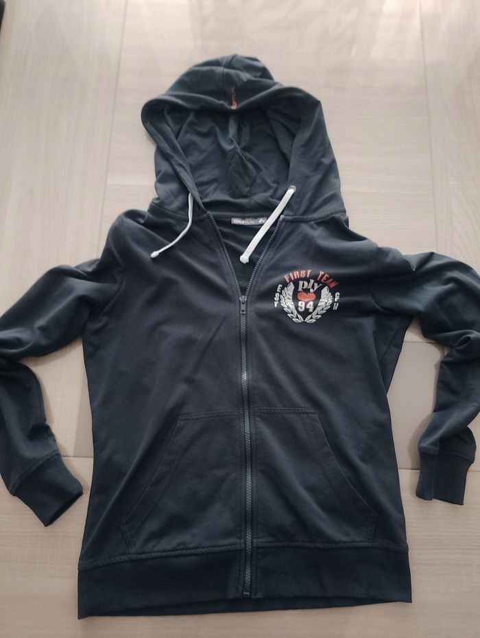 Gilet à capuche femme