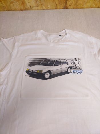 Tee-shirt Peugeot 205 junior