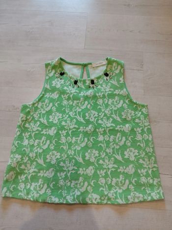 Très joli top vert Promod taille M