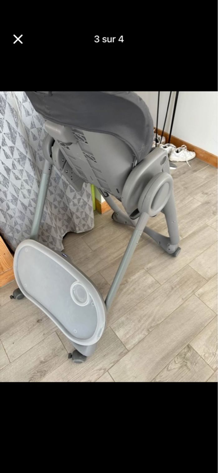 Chaise haut chicco - photo numéro 3