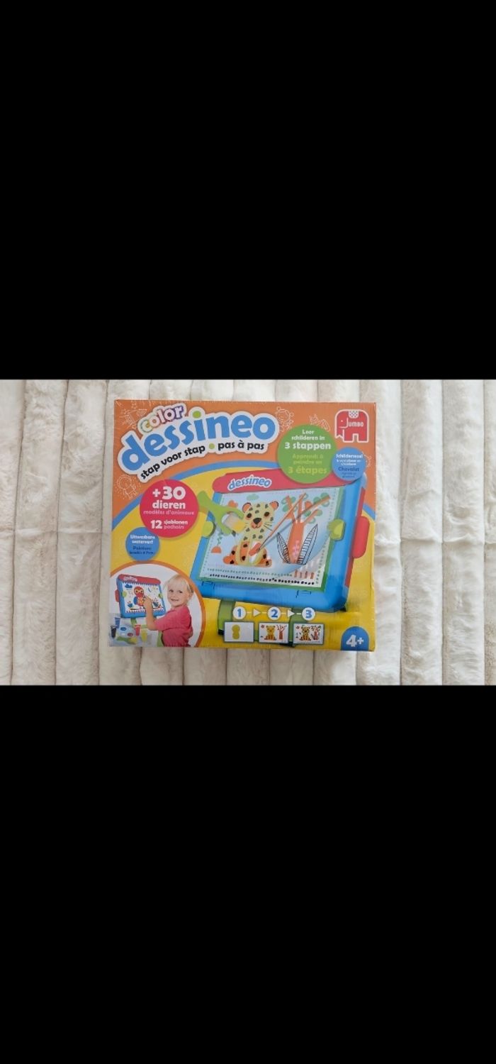 Chevalet de peinture pour apprendre à dessiner et peindre Dessineo Neuf