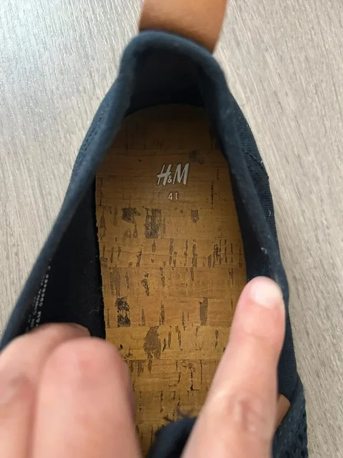 Sneakers H&M sans lacets taille 41 - photo numéro 3
