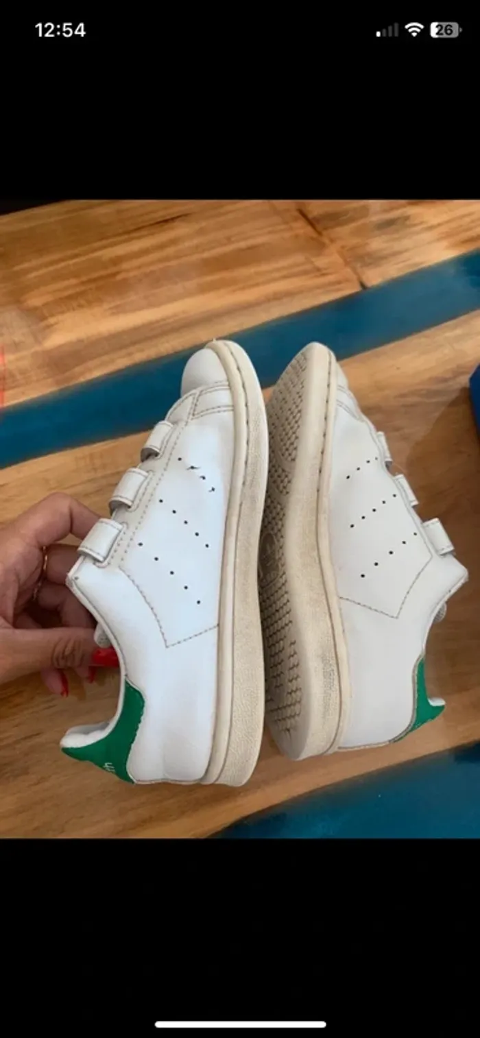 Adidas stansmith taille 31 - photo numéro 4