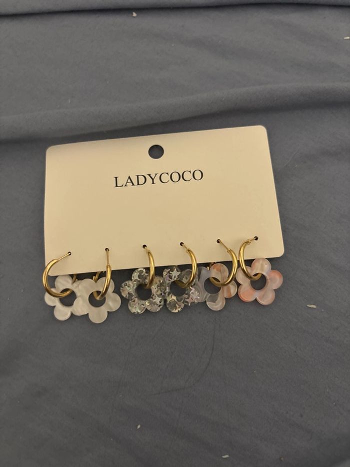 Lot boucle d oreille