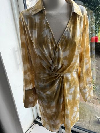 Robe jaune H&M L