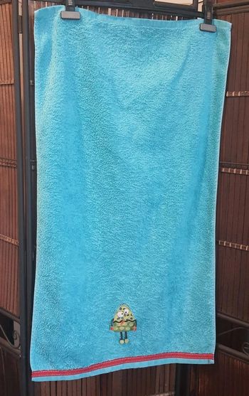 Drap de bain enfant "Carré Blanc"