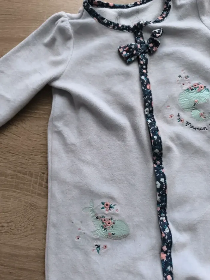 Pyjama maman d amour sergent major 12 mois baleine - photo numéro 6