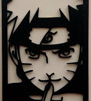 décoration murale naruto