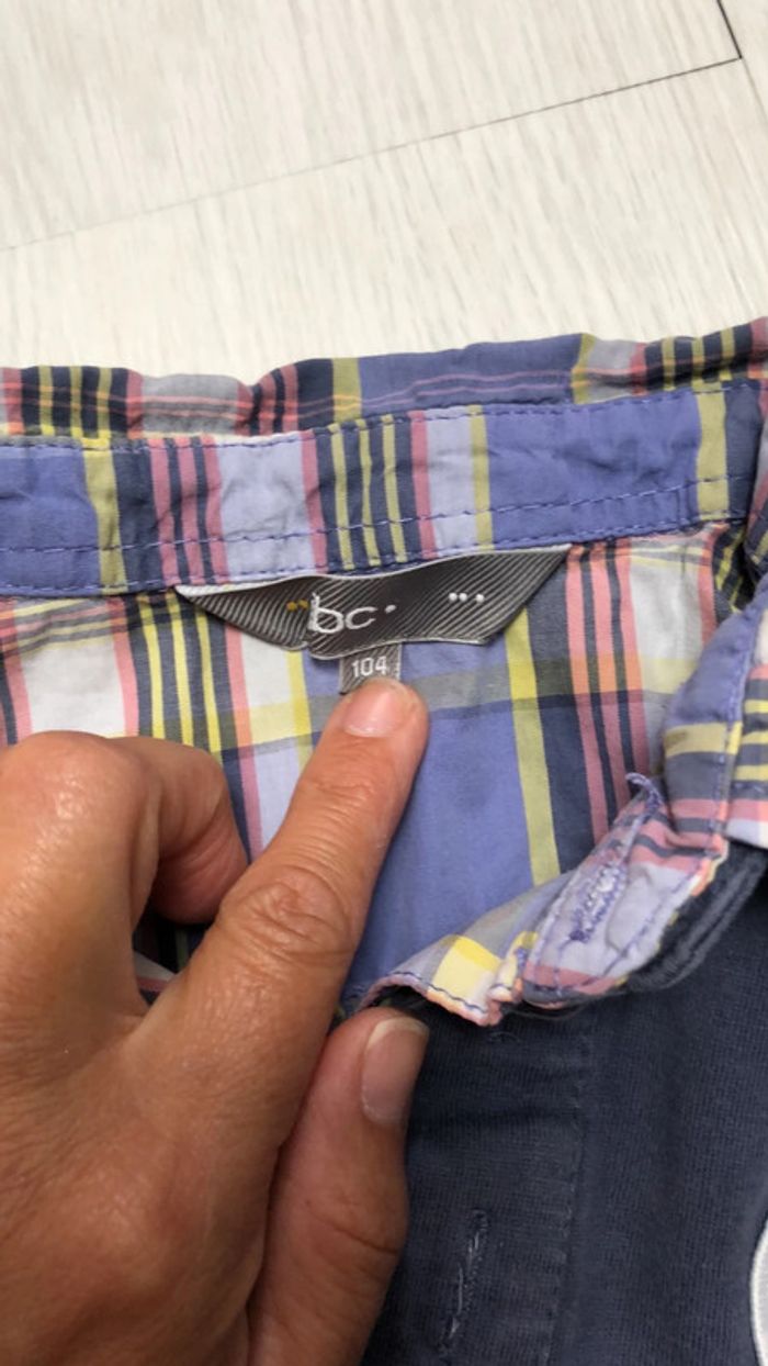 Polo bleu JBC 4 ans - photo numéro 3