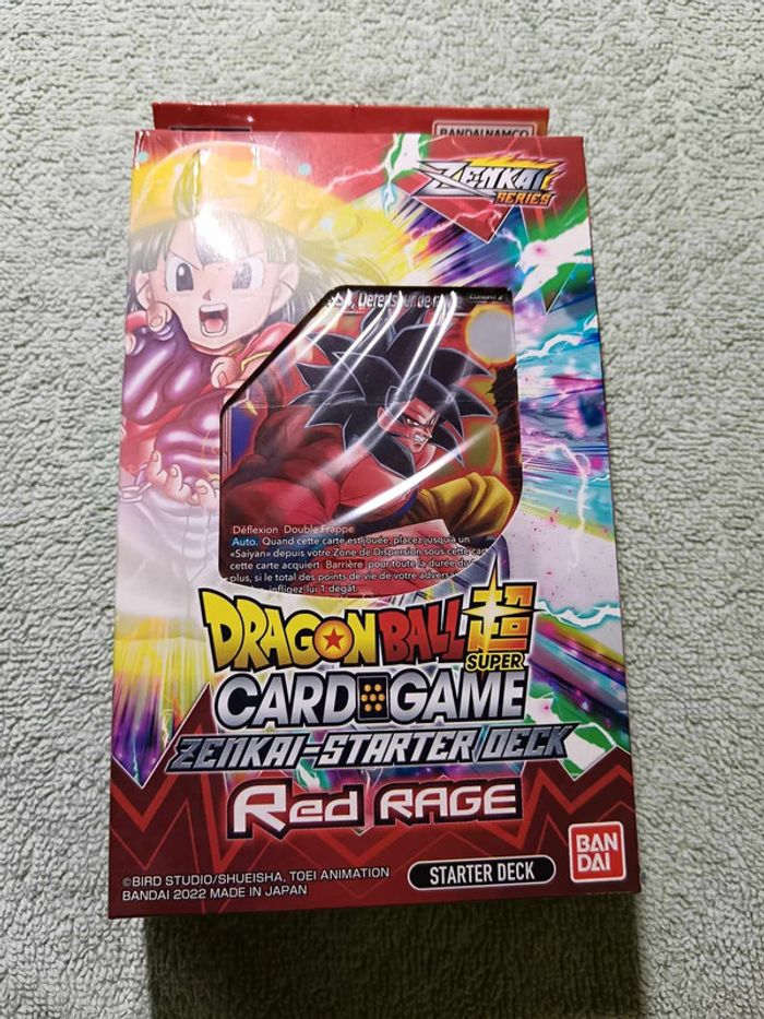 Deck de carte à collectionner Dragon Ball Super n°17 - Red Rage