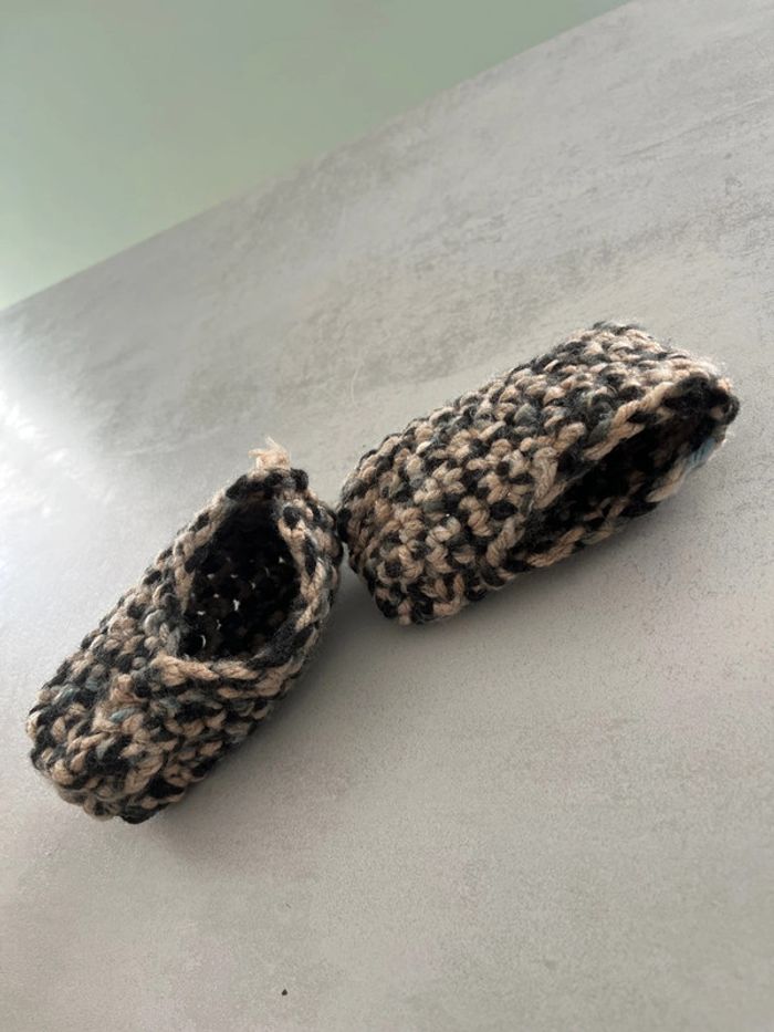 Chausson crochet garçon - photo numéro 2