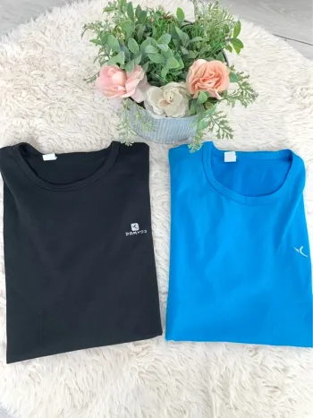 Lot de 2 t shirt de sport Domyos