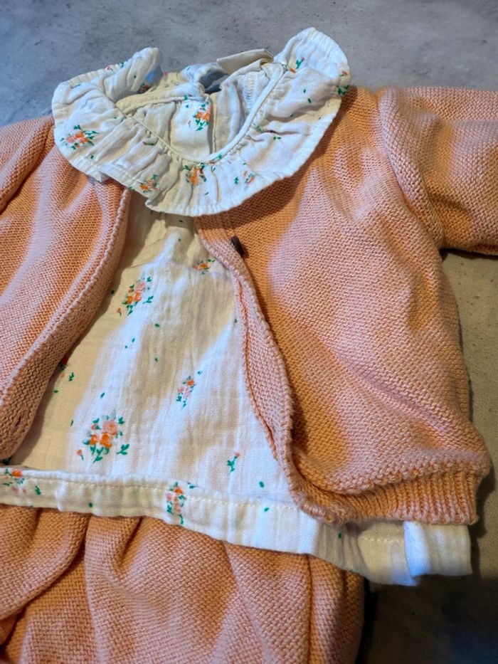 Ensemble bébé Lililotte taille 3/6 mois - photo numéro 2