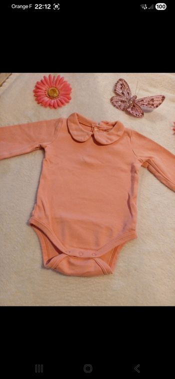 Body bébé taille 9 mois